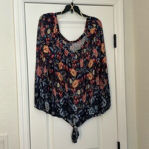 DEMOCRACY Floral Top